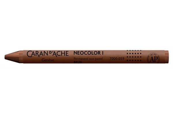 Caran d'Ache Caran d-Ache Neocolor I Colori a cera Marrone 1 pz  