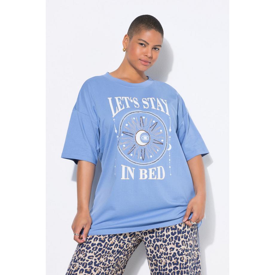 Studio Untold T-shirt oversize stampa metallica  