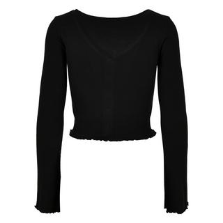 URBAN CLASSICS  cardigan da cropped rib 