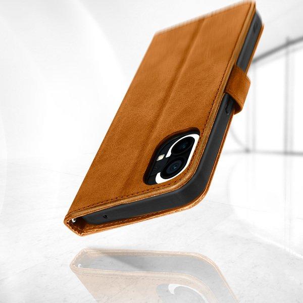 Avizar  Housse Folio Nothing Phone 1 Camel 