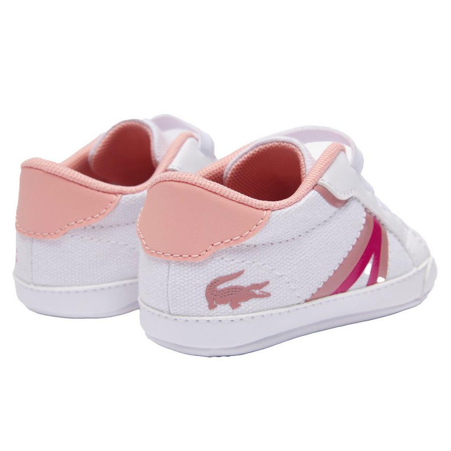 LACOSTE  Chaussons pour marcher à quatre pattes  Confortable à porter-L004 CRIB 2232 CUB 
