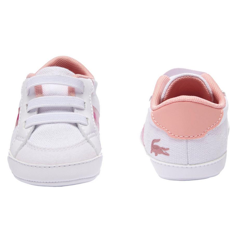 LACOSTE  Chaussons pour marcher à quatre pattes  Confortable à porter-L004 CRIB 2232 CUB 