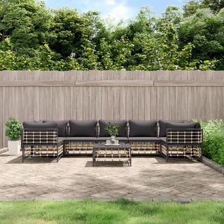 VidaXL Garten lounge set poly-rattan  