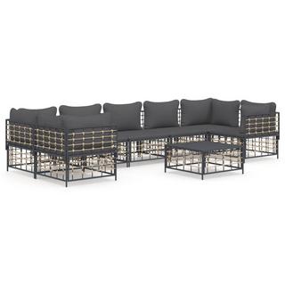 VidaXL Garten lounge set poly-rattan  