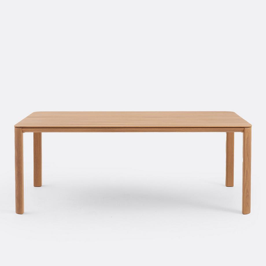 La Redoute Intérieurs Gartentisch ALUMIO aus Aluminium mit Teakholzdekor  