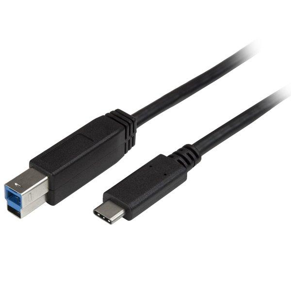 STARTECH.COM  USB315CB2M câble USB 2 m USB 3.2 Gen 1 (3.1 Gen 1) USB C USB B Noir 