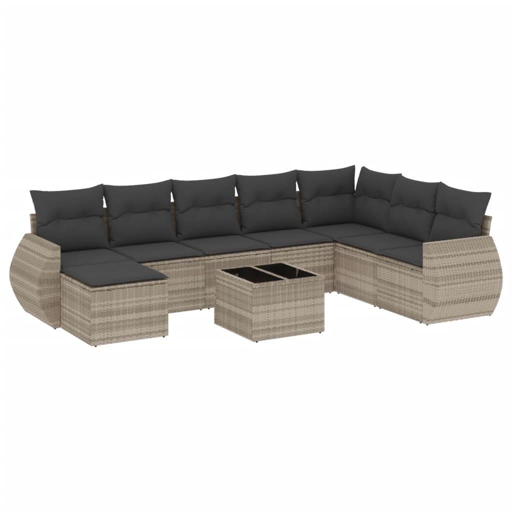 VidaXL Garten sofagarnitur poly-rattan  