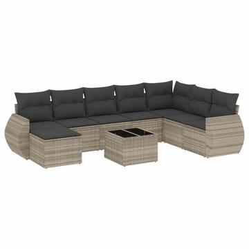 Garten sofagarnitur poly-rattan