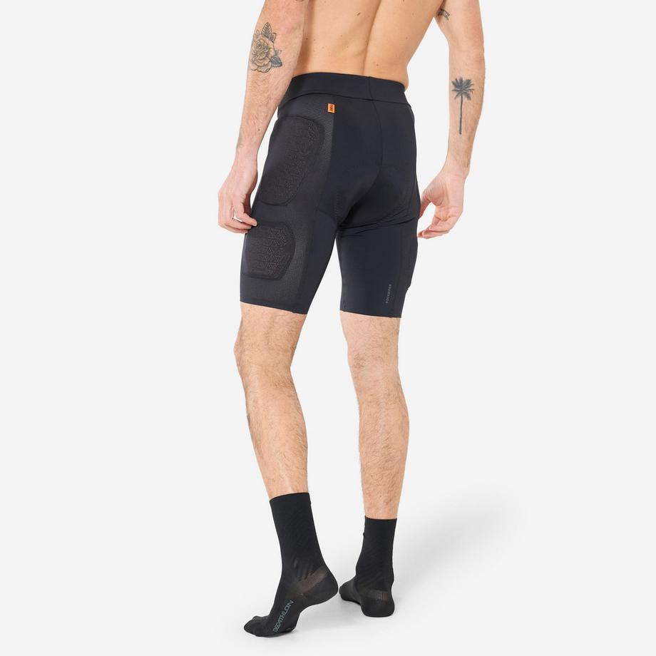ROCKRIDER  Sous-short de VTT All-mountain et Enduro FEEL protection D3O 