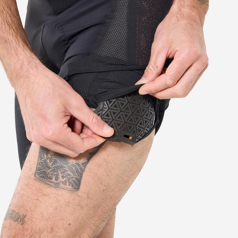 ROCKRIDER  Sous-short de VTT All-mountain et Enduro FEEL protection D3O 