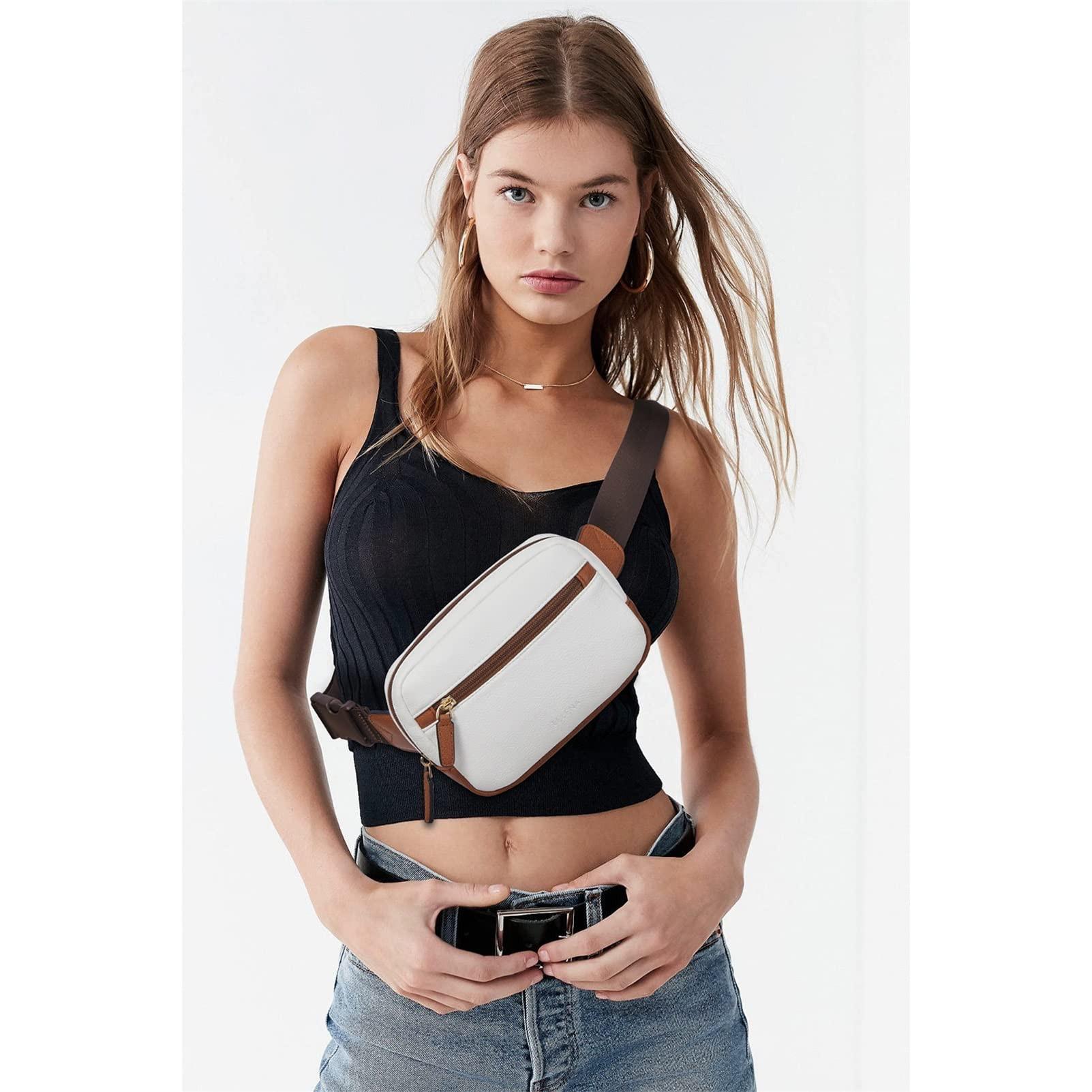 Only-bags.store PU Leder Crossbody Gürteltasche  