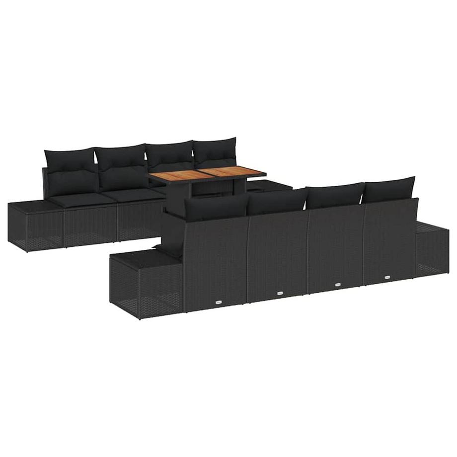 Divano da giardino Polyrattan