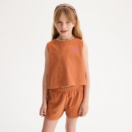 La Redoute Collections  Zweiteiliges Set T-Shirt und Shorts aus Frottee 