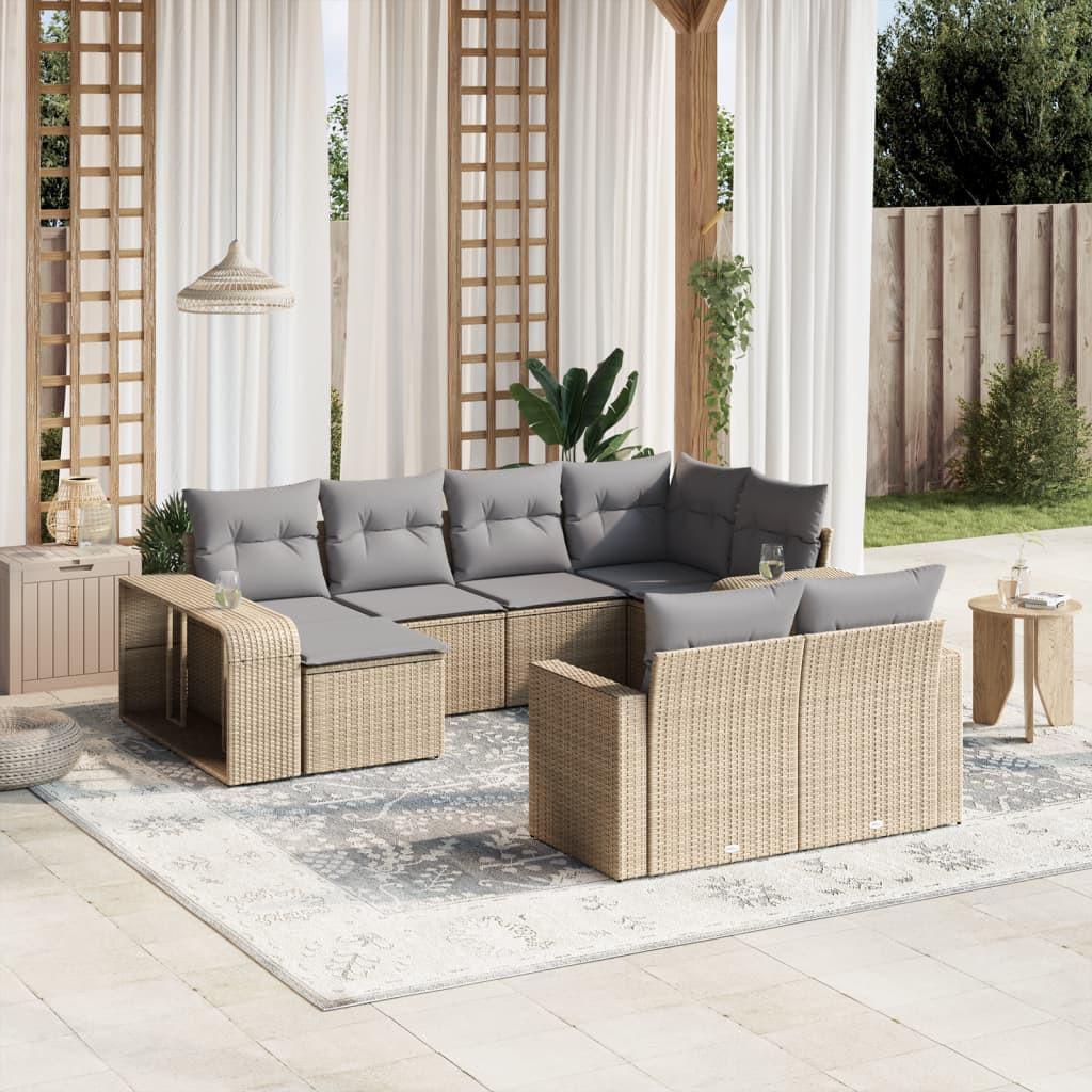 VidaXL Garten sofagarnitur poly-rattan  