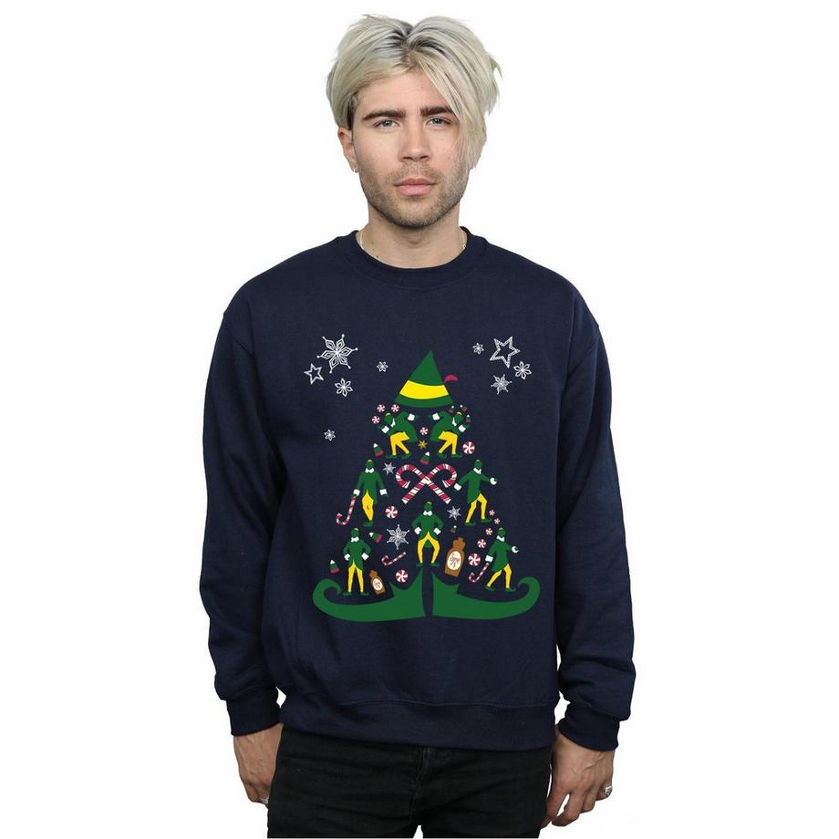 Elf Weihnachtsbaum Sweatshirt  