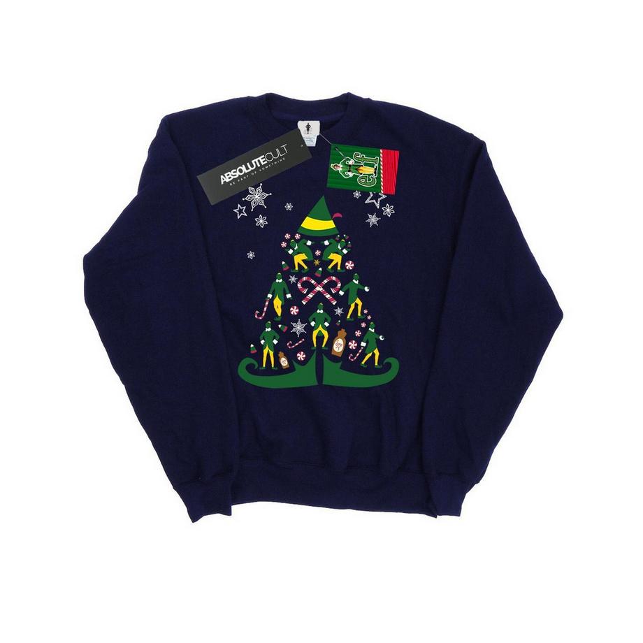 Elf Weihnachtsbaum Sweatshirt  