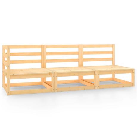 VidaXL Ensemble de meubles de jardin bois de pin  