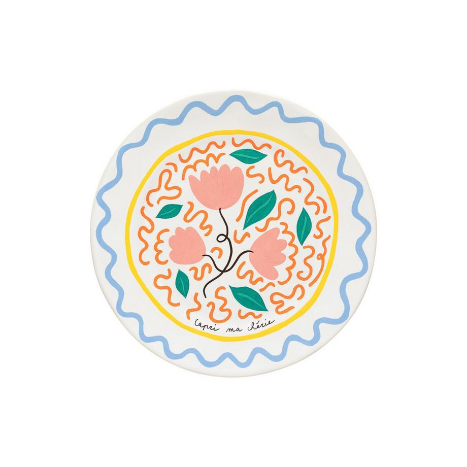 Assiette plate Summer Blizz Capri Ma Chérie