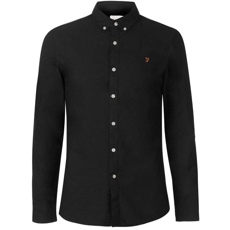 Chemise À Boutons Manches Longues Motiftyle Rétro