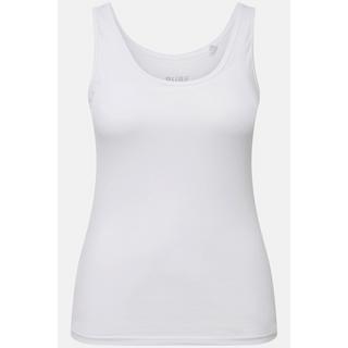 Ulla Popken Unterhemd breite Träger Slim Biobaumwolle ärmellos  