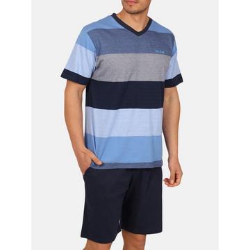 Homewear Pyjama-Shorts T-Shirt Stay Stripes