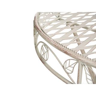 Beliani Outdoor Bistrotisch aus Eisen Retro YAVIZA  