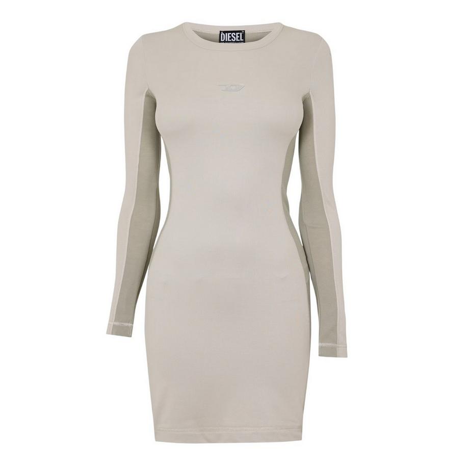 Ovalout Minikleid, Rundhalsausschnitt