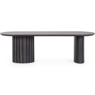 mutoni Table basse Orissa noir 130x65x40  