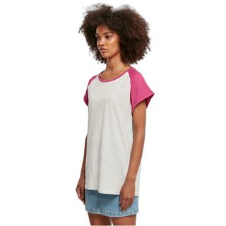 URBAN CLASSICS  t-shirt contrast raglan gt 