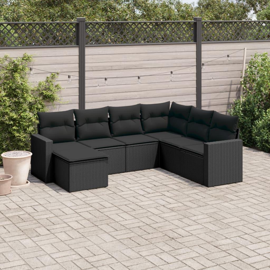 VidaXL Garten sofagarnitur poly-rattan  