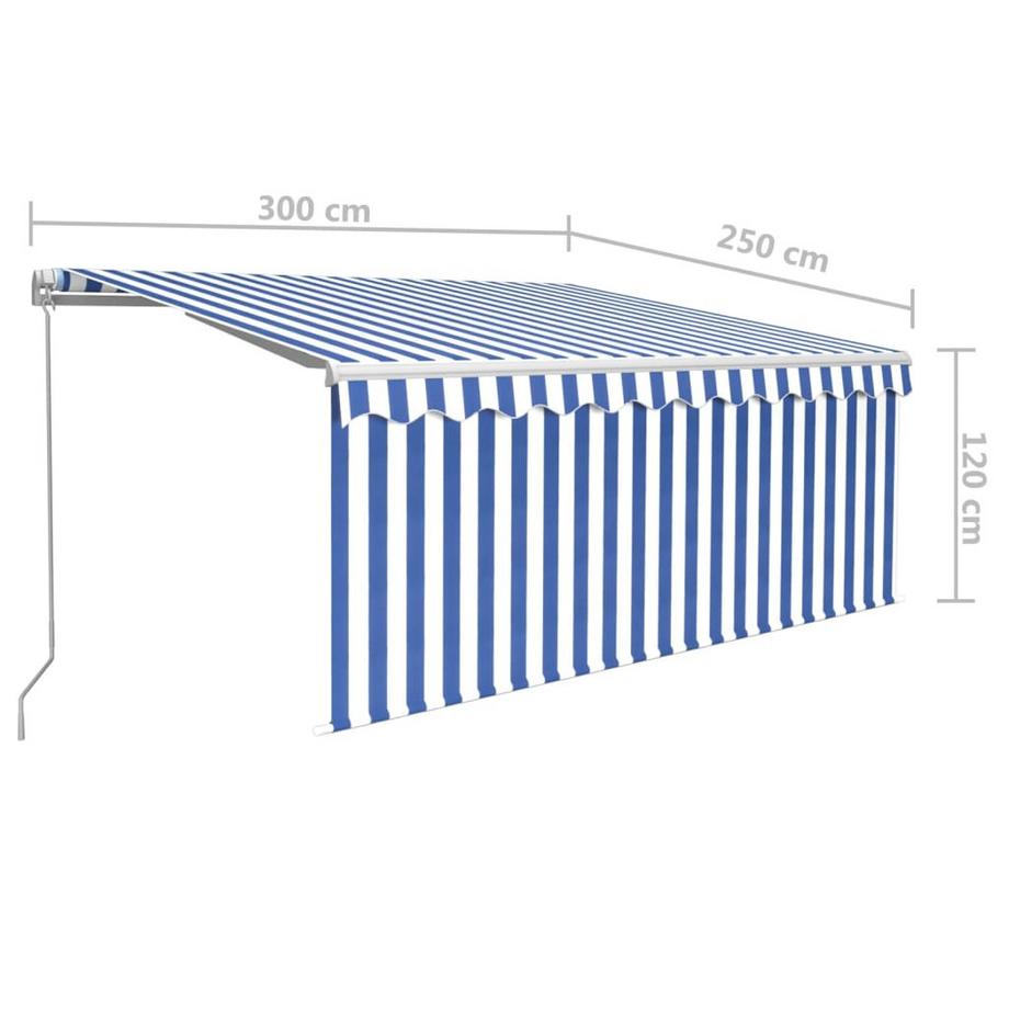 VidaXL Markise aluminium  