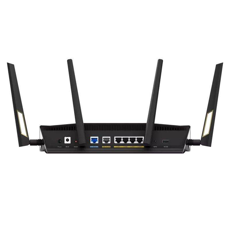 ASUS  RT-AX88U Pro WLAN-Router Gigabit Ethernet Dual-Band (2,4 GHz/5 GHz) Schwarz 