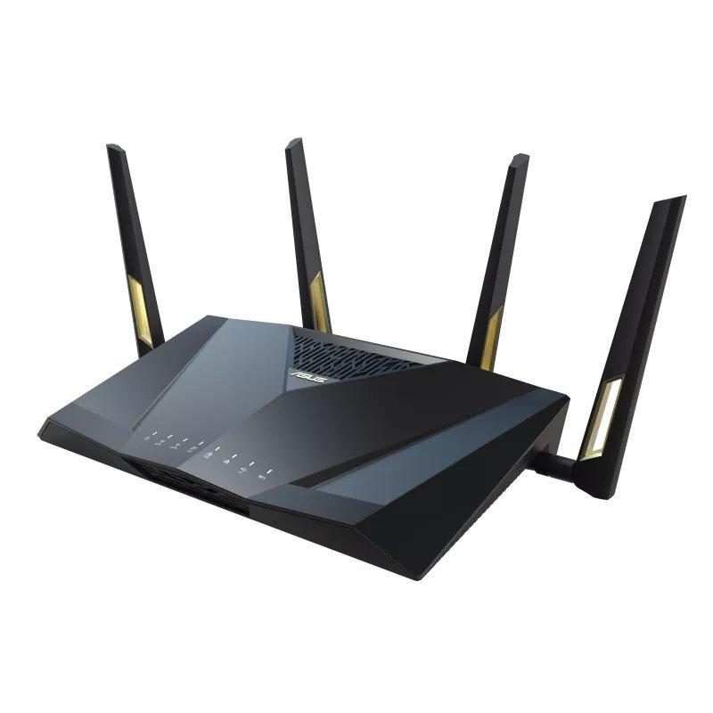 ASUS  RT-AX88U Pro router wireless Gigabit Ethernet Dual-band (2.4 GHz/5 GHz) Nero 