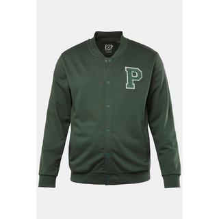 JP1880  Blouson esprit Teddy américain en molleton - jusqu'au 7&nbsp;XL 