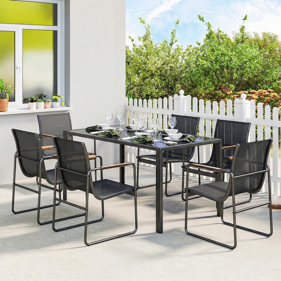 Outsunny Outdoor Essgruppe  
