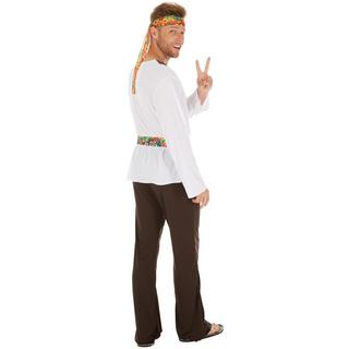 Tectake  Déguisement pour hommes Hippie Jimmy 