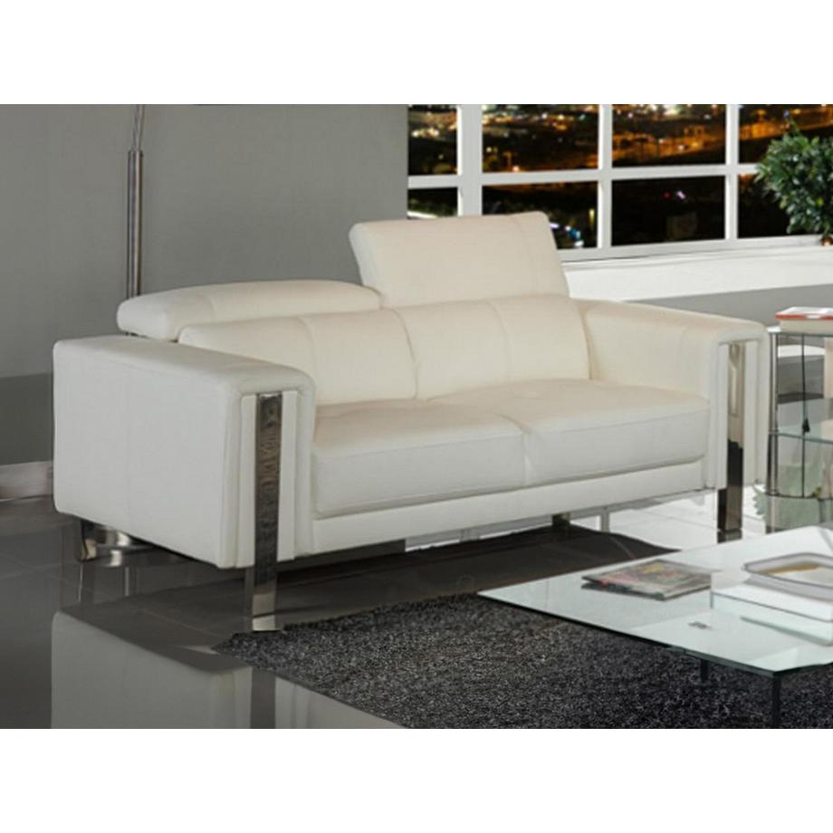 Vente-unique Canapé 2 places en simili MAROUA  