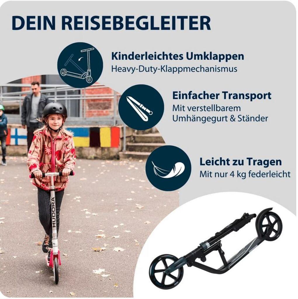 HUDORA  Scooter BigWheel Schwarz 