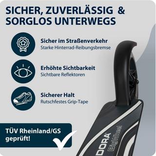 HUDORA  Scooter BigWheel Schwarz 