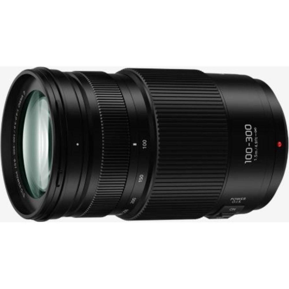 Panasonic  Objectif hybride  Lumix G Vario 100-300mm f/4.0-5.6 ASPH Power O.I.S noir 