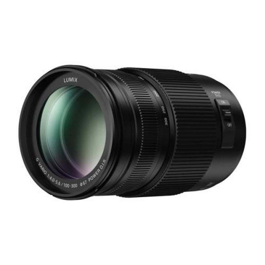 Panasonic  Lumix G Vario 100-300 mm 1: 4,0-5,6 ASPH Power O.I.S Hybrid-Objektiv Schwarz 