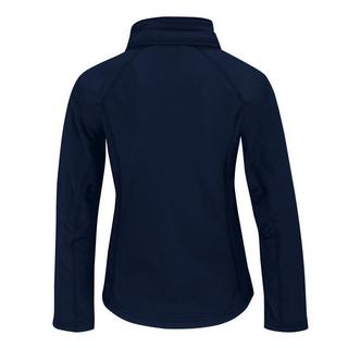 B and C Giacca Softshell con Cappuccio Antivento Impermeabile Traspirante  