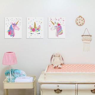 eStore 6x Affiches sur Toile - Licorne  