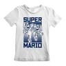 Super Mario T-shirt  Blanc Imprimé