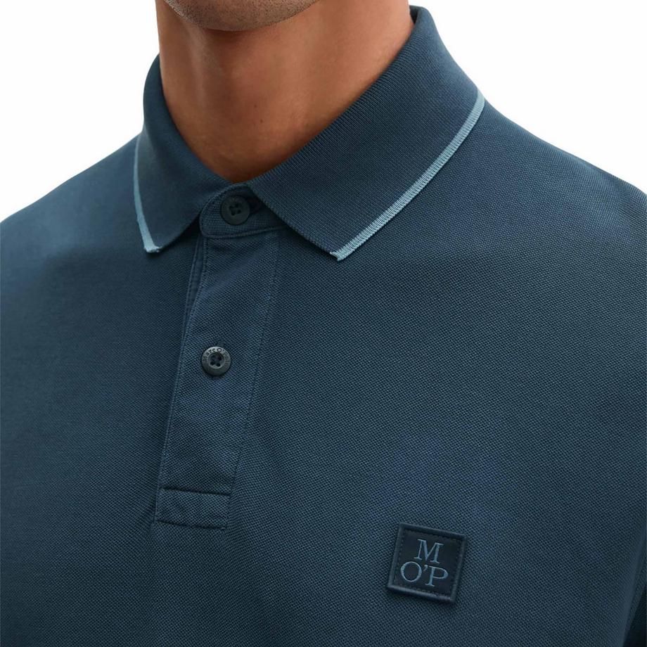 Marc O'Polo Polo Uomini Confezione da 1 Vestibilità confortevole-Poloshirt Shortsleeve  