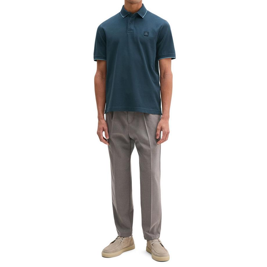 Marc O'Polo Polo Uomini Confezione da 1 Vestibilità confortevole-Poloshirt Shortsleeve  