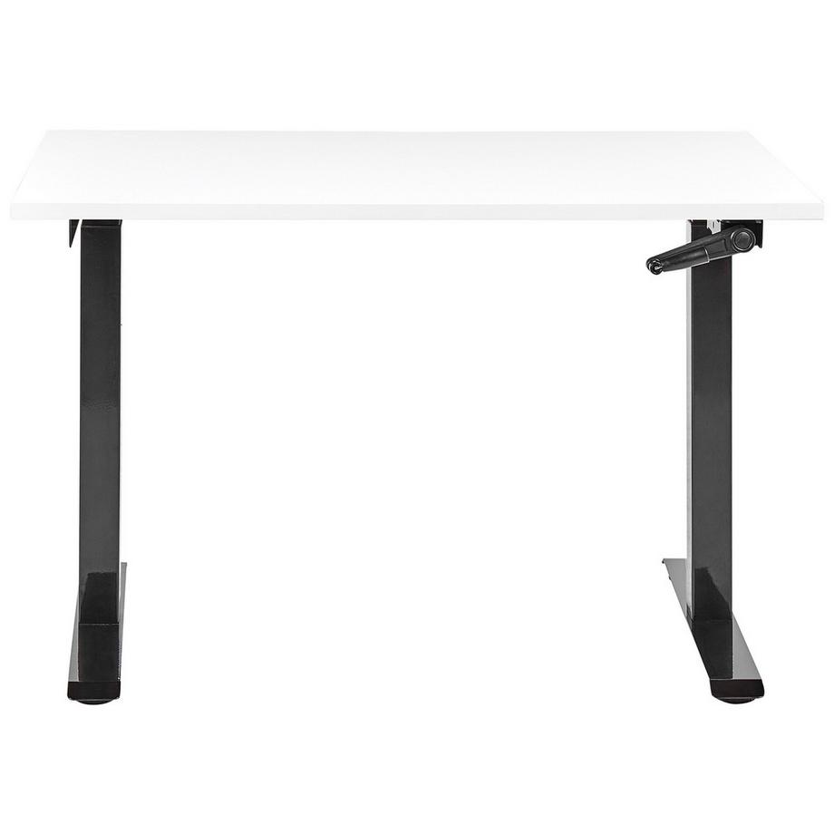 Beliani Scrivania manuale regolabile in altezza en Pannello di fibre (LDF)  DESTINES  