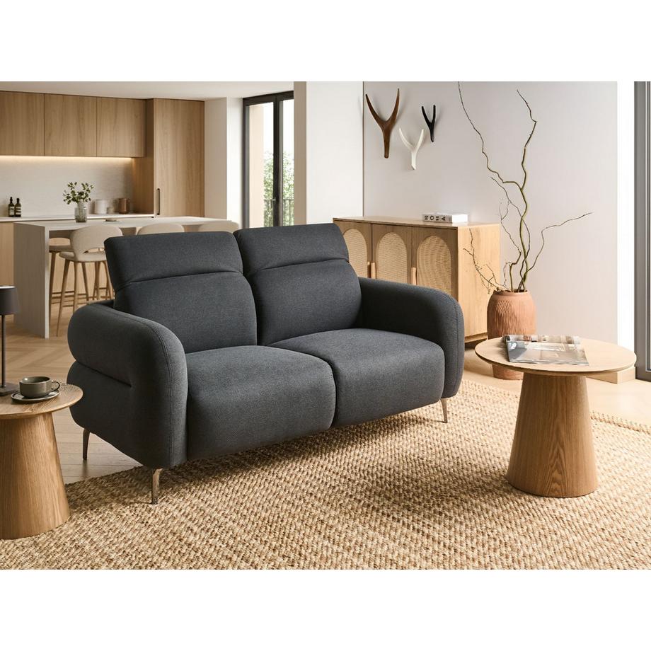 Beliani Canapé 2 places en Tissu  ARTUNA  