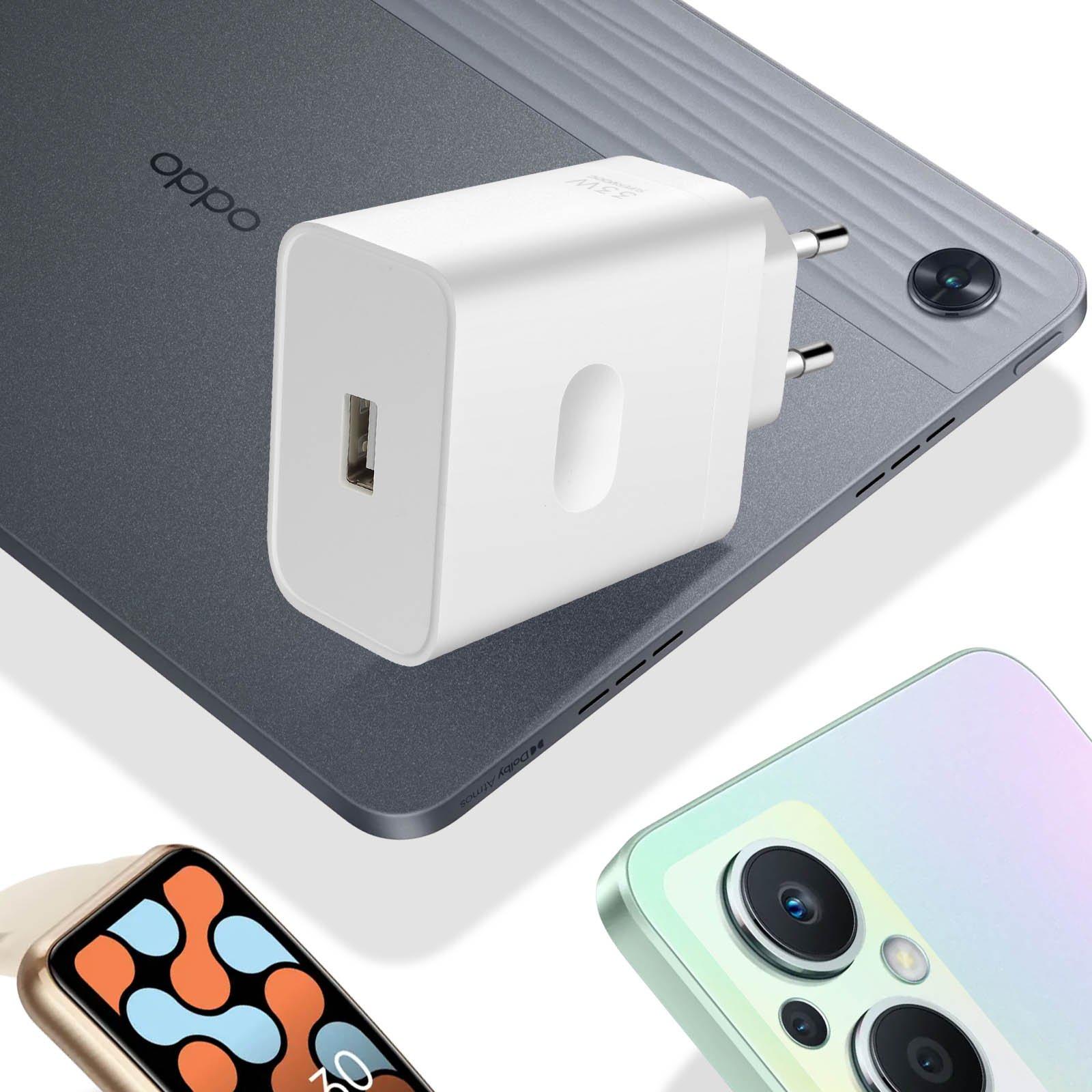 OPPO  Chargeur Oppo 33W + Câble USB vers USB-C 