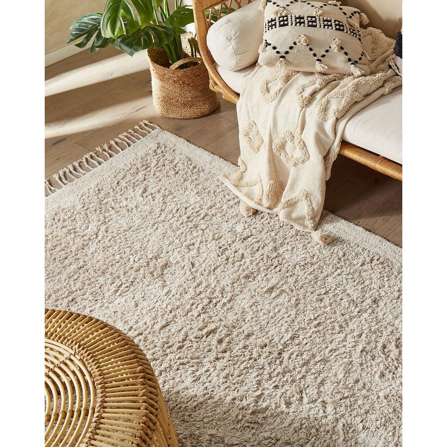 Beliani Tapis en Coton  BITLIS  